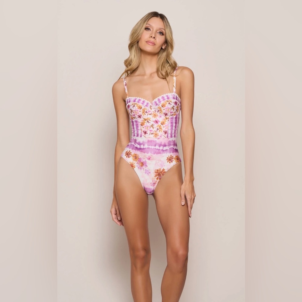 Cosita Linda Barbie Bustier One Piece Swimsuit